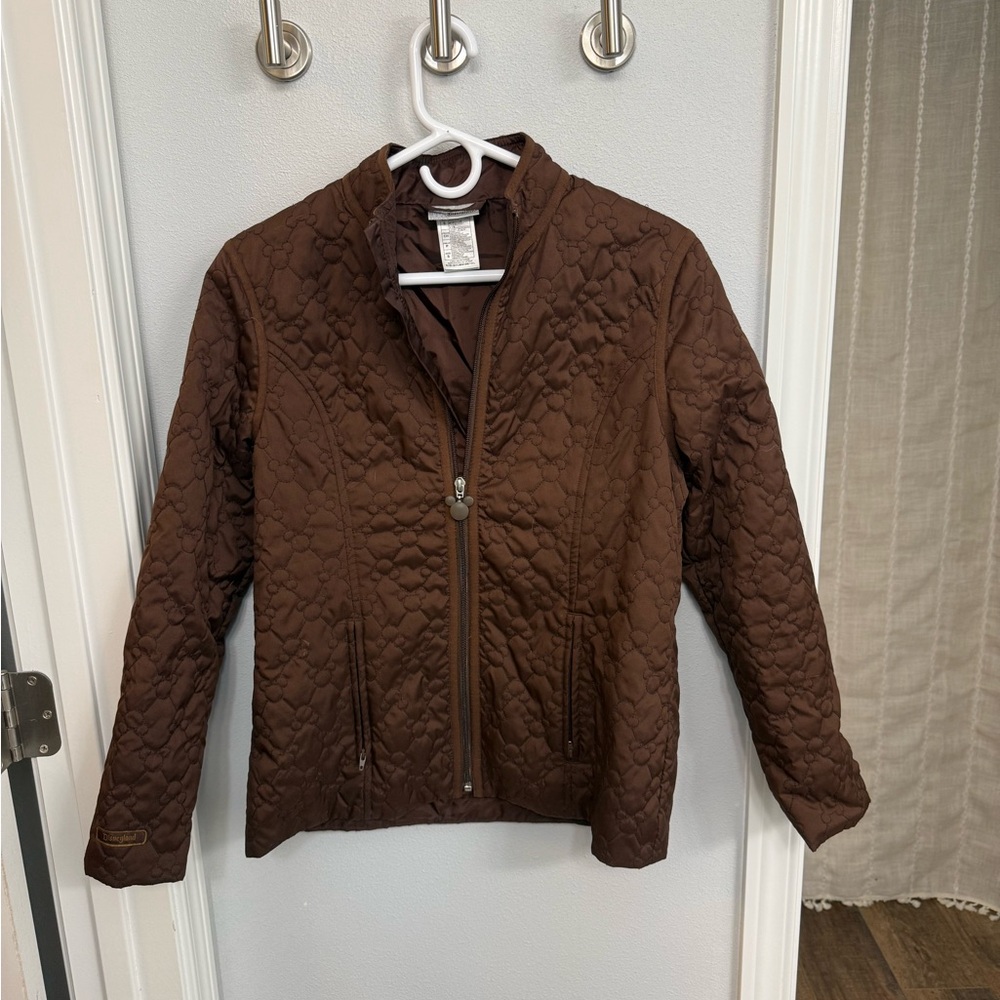 Disney Brown Quilted Jacket